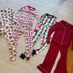 Hanna Andersson Holiday Pajama Set - Multicolor